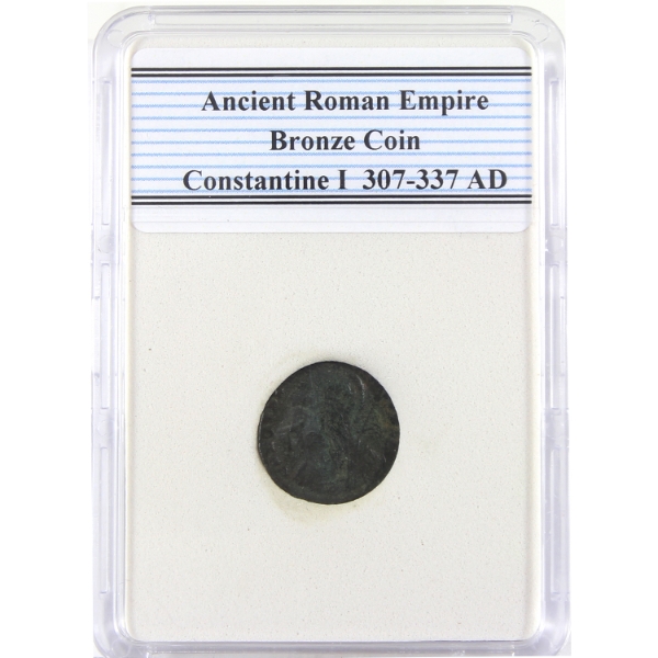 Ancient Roman Empire 307-337 AD Constantine I Bronze Coin