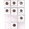 Image 4 : Estate lot; Ancient and Roman Assortment of Coins in Vintage Style Holders and Hard Cover Album