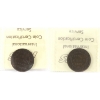 Image 2 : 1-cent 1859 DP N9 #4 G6 & 1881H Micro D VF20 ICCS. 2pcs.