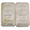 Image 1 : 2x 1oz Williams Manufacturers Refining Vintage .999 Silver Bars. *Consecutive SN!" 2pcs. 