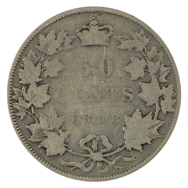 50-cent G-VG (Scratched)