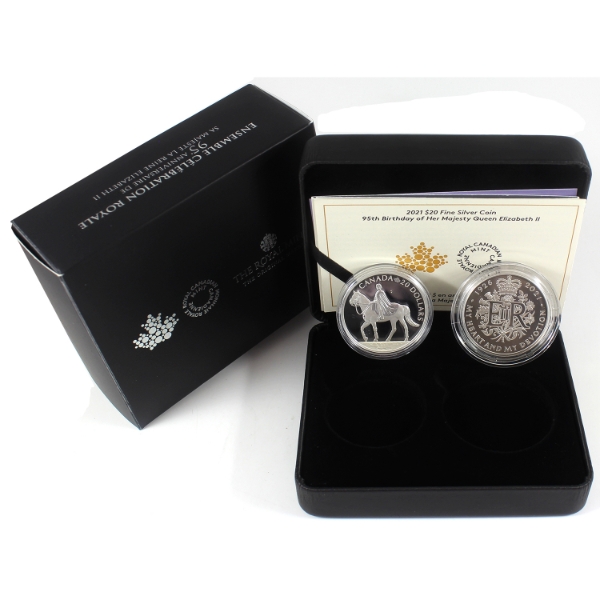 2021 Royal Celebration 2-Coin Fine Silver Set (Tax Exempt)