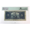 Image 2 : BC-23a 1937 $5 PMG VF20 Osborne-Towers SN: A/C0213452