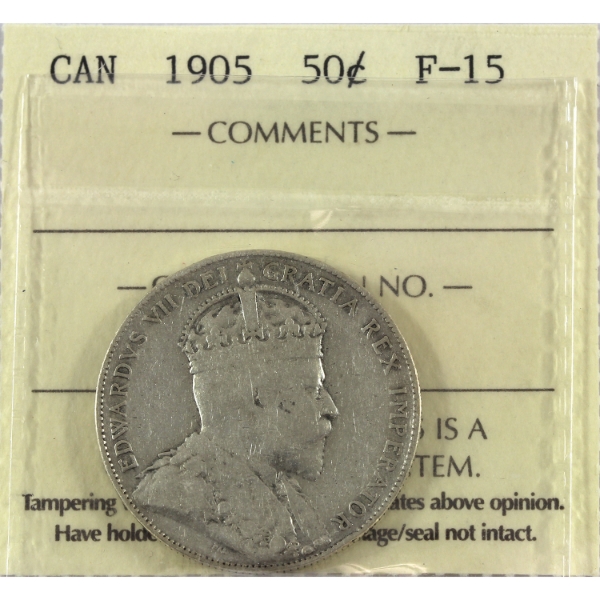50-cent 1905 ICCS F15