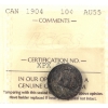 Image 1 : 10-cent 1904 ICCS AU55