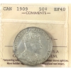 Image 1 : 50-cent 1909 ICCS EF40