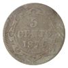 Image 2 : Newfoundland 5-cent 1876H ICCS G6