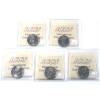 Image 2 : 5x 2007 Vancouver Olympics 25-cent ICCS MS66. 5pcs