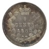 Image 2 : 5-cent 1883H Obv 4 ICCS VF20 