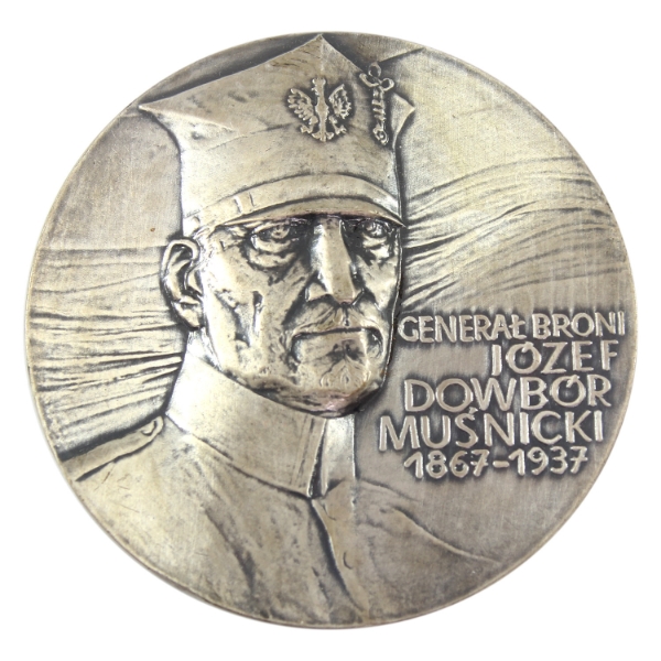 Poland 1985 The Greater Poland Uprising Medal 147.9g-Sterling Silver, 70mm