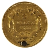 Image 1 : USA Gold 1855 $3 EF (Hole)