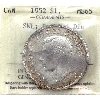 Image 1 : Silver $1 1952 SWL Rotated Die ICCS MS65