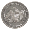 Image 1 : USA Silver 1857 Seated Liberty Half Dollar EF-AU (Cleaned)