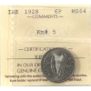 Image 1 : Ireland 1928 Sixpence ICCS MS64