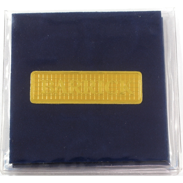 Barrick 1992 Goldstrike Mines Inc. 1st Million Ounce Year Medal 154.1g-Brass, 76mm