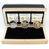 Image 1 : 2014 Canada $20 Cougar 3-coin Fine Silver Set (Tax Exempt)