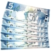 Image 1 : BC-67a 2006 $5 Consecutive UNC or Better Jenkins-Dodge SN:AOV2892637-"41. 5pcs.