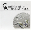 Image 3 : France Sterling Silver 2010 1000 Francs Papillons D'amour 