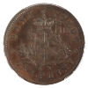 Image 2 : Breton 719, PC-6D 1857 One Penny Bank of Upper Canada Token PCGS MS61 Brown