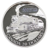 Image 2 : 2002 $20 Transportation Series-Gray-Canadian Pacific D10 Locomotive Train CCCS PF69 UHC with COA