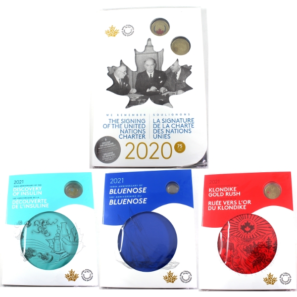 Group Lot of 2020 & 2021 Collector's Keepsake Cards, Sealed! 4pcs.