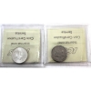 Image 2 : 25-cent 1968 Silver & 1971 ICCS MS66. 2pcs.
