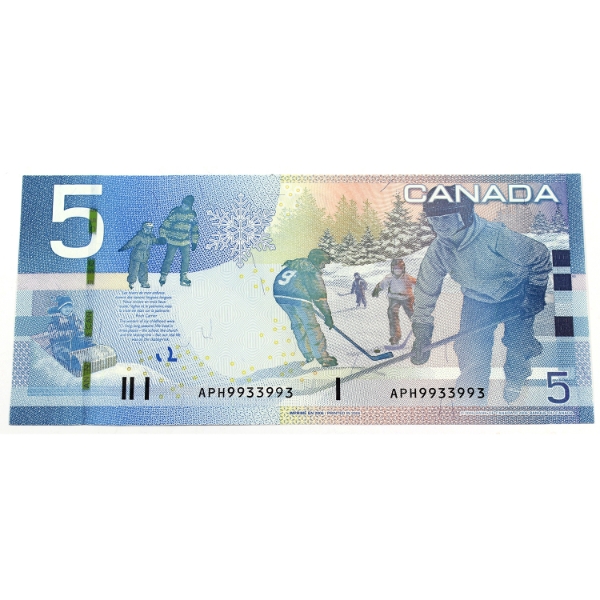 RADAR BC-67a 2006 $5 2-digit RADAR CUNC Jenkins-Dodge SN:APH9933993