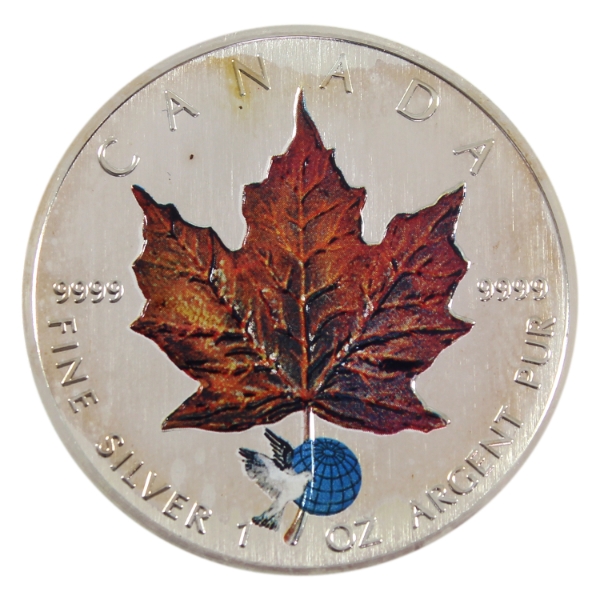 1oz Private Mint 2002 $5 SML - Winter .9999 Fine Silver Coin w/ Privy Mark (Tax Exempt)