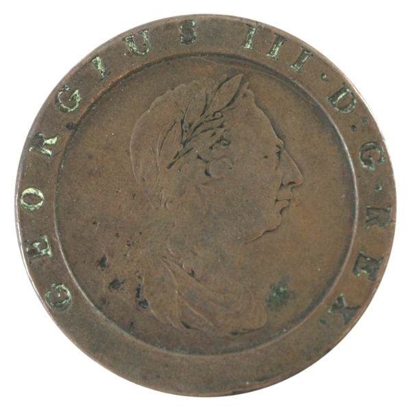 Great Britain 1797 2 Pence VF-EF (Impaired)