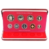 Image 1 : Republic of Malta 1980 9-coin Proof Set. Housed in Original Mint Packaging w/ COA