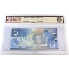 Image 1 : RADAR BC-62b-N1-ii 2002 $5 2 Digit RADAR BCS GEM UNC65 Original Jenkins-Dodge SN: HOS9000009
