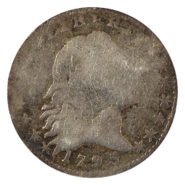 USA Silver 1795 Half Dime Good to VG