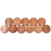 Image 2 : Group Lot of 11x 1oz .999 Fine Copper Rounds. 11pcs.