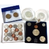 Image 1 : Lot of 5 1962-1993 Canada Circulation Coins in Lucite Acrylic Displays. 5pcs. 