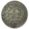 France Silver Lan 7 (1798-99)Q 5 Francs VF