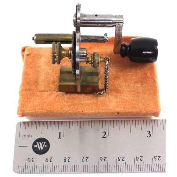 Vintage Germany Early 20th Century Watchmaker Pocket Watch Bow Mill in Original Fitted Box
