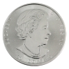 Image 2 : 10oz 2021 $50 Magnificent Maple Leaves .9999 Fine Silver Round (Tax Exempt)