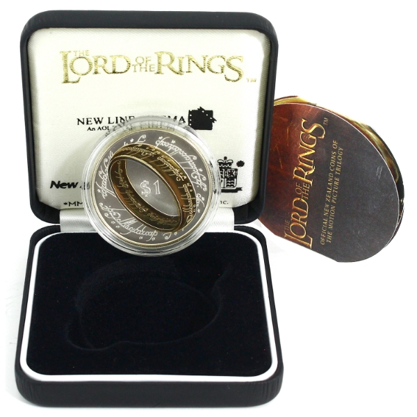 New Zealand 2003 $1 Lord of the Rings Sterling Silver Proof Coin
