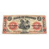 Image 3 : 125-12-10 1861 $2 Bank of Clifton Legacy CUNC64 PPQ Brown M/S 1 Over 0 in Date Check Letter B
