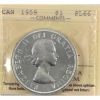 Image 1 : Silver $1 1959 ICCS PL66