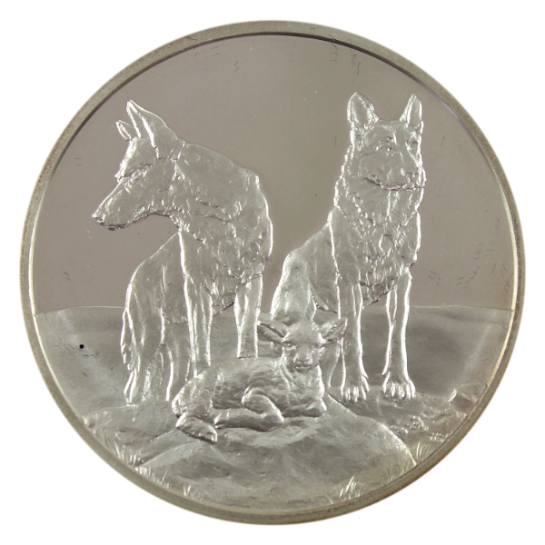 2oz Silver Shield 2015 Aware and Prepared .999 Fine Silver Round (Tax Exempt)