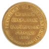 Image 2 : USA 1893 Chicago World's Columbian Exposition Official Brass Medal from The US Mint