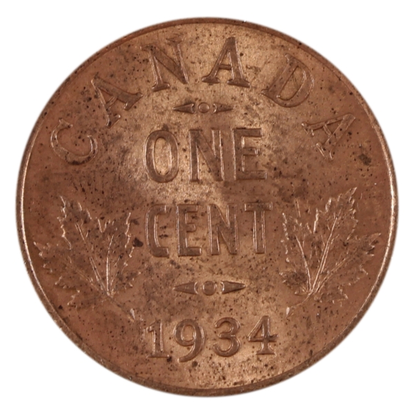 1-cent 1934 Choice BU