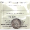 Image 1 : 10-cent 1907 ICCS MS64