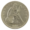 Image 1 : USA Silver 1871 Seated Liberty Dollar EF