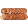 Image 2 : 16x 1oz Assorted .999 Fine Copper Rounds. 16pcs.