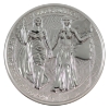 Image 1 : Germania Mint 2019 5 Mark 1oz The Allegories - Columbia & Germania .9999 Fine Silver w/ COA