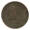 Image 2 : CH# UC-9A4 1820 Upper Canada Commercial Change Half Penny Token Above A