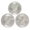 Image 2 : 3x 1oz 2020, 2021 & 2022 $5 SML .9999 Fine Silver. 3pcs (Tax Exempt)