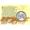 Image 2 : Australia 1993 $1 1oz .999 Fine Silver Kangaroo in Royal Australian Mint Display Card (Tax Exempt)